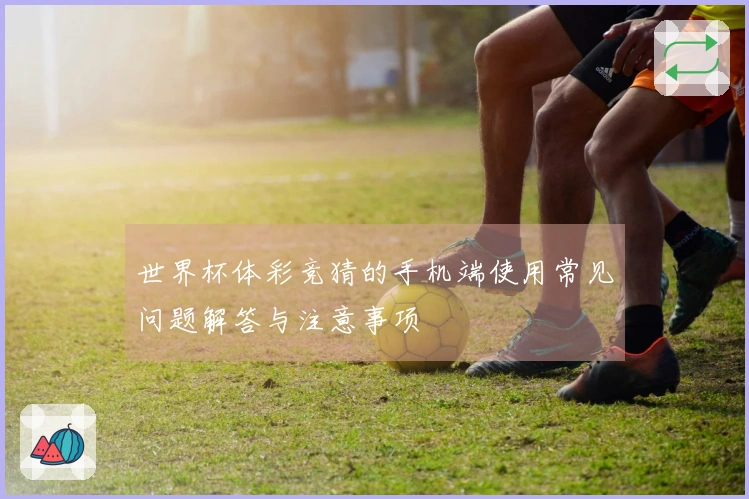 世界杯体彩竞猜的手机端使用常见问题解答与注意事项